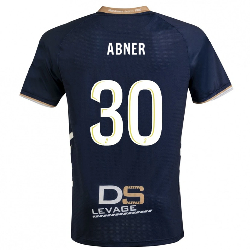 Danxen Donna Maglia Felipe Abner #30 Blu Marino Oro Kit Gara Home 2025/26 Maglietta