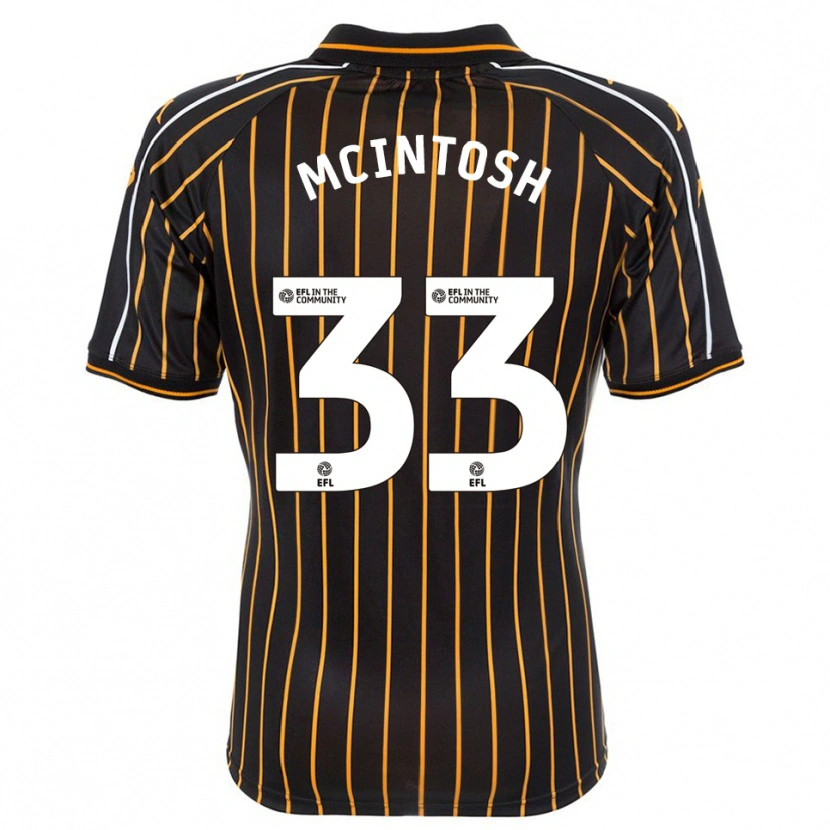Danxen Donna Maglia Lucy Mcintosh #33 Bianco Nero Kit Gara Away 2025/26 Maglietta