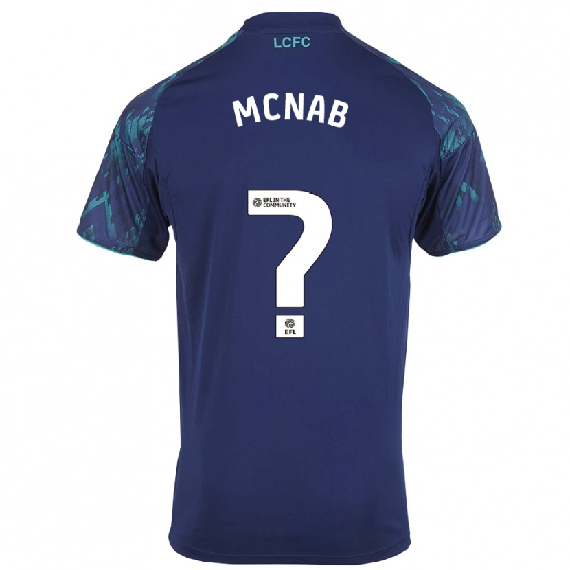 Danxen Donna Maglia Lewis Mcnab #0 Blu Marino Verde Bianco Kit Gara Away 2025/26 Maglietta