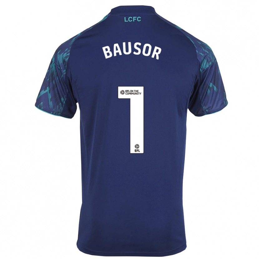Danxen Donna Maglia Stevie Bausor #1 Blu Marino Verde Bianco Kit Gara Away 2025/26 Maglietta