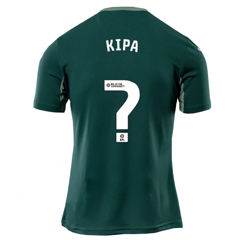 Danxen Donna Maglia Joseph Kipa #0 Verde Bianco Viola Kit Gara Away 2025/26 Maglietta