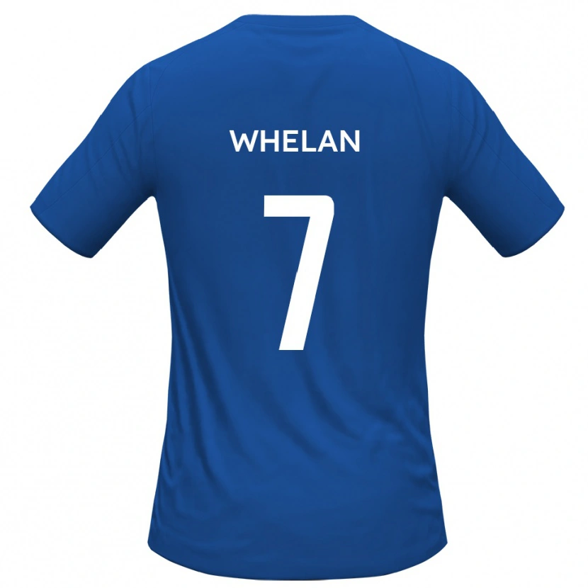 Danxen Donna Maglia Tom Whelan #7 Azzurro Cielo Kit Gara Away 2025/26 Maglietta