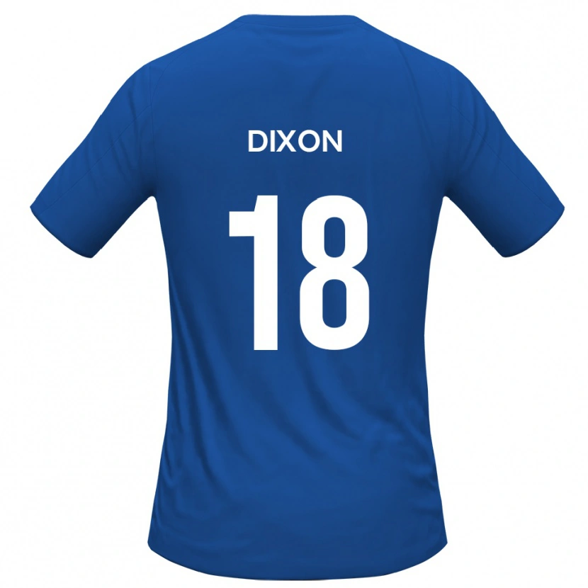 Danxen Donna Maglia Junior Dixon #18 Azzurro Cielo Kit Gara Away 2025/26 Maglietta