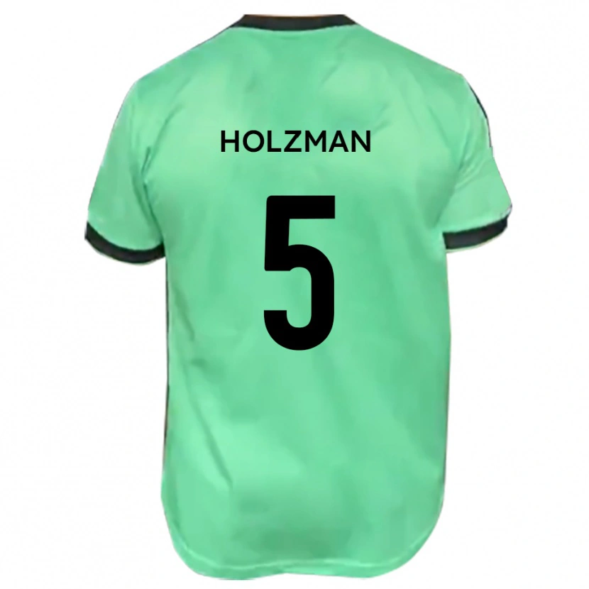 Danxen Donna Maglia Louie Holzman #5 Turchese Nero Kit Gara Away 2025/26 Maglietta