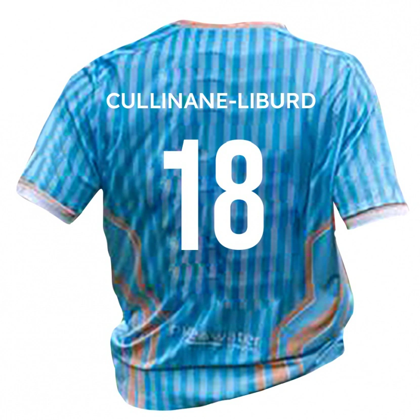 Danxen Donna Maglia Jordan Cullinane-Liburd #18 Nero Oro Kit Gara Away 2025/26 Maglietta