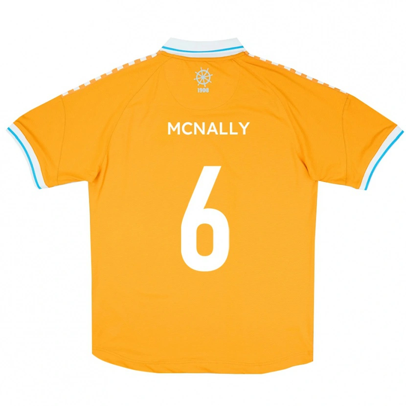 Danxen Donna Maglia Reiss Mcnally #6 Giallo Blu Kit Gara Away 2025/26 Maglietta
