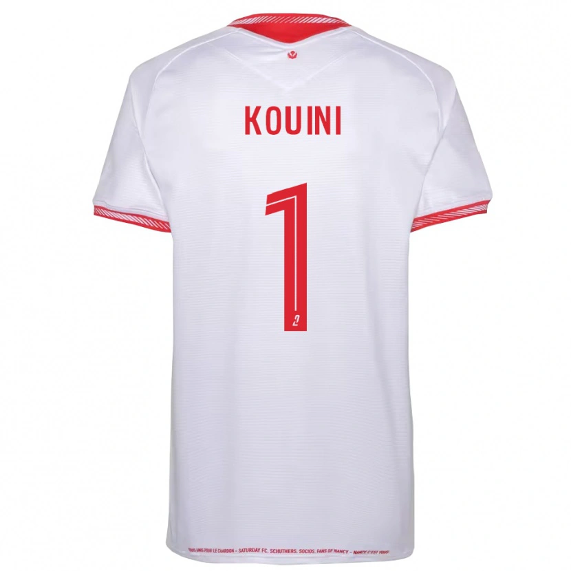 Danxen Donna Maglia Yanis Kouini #1 Nero Rosso Kit Gara Away 2025/26 Maglietta
