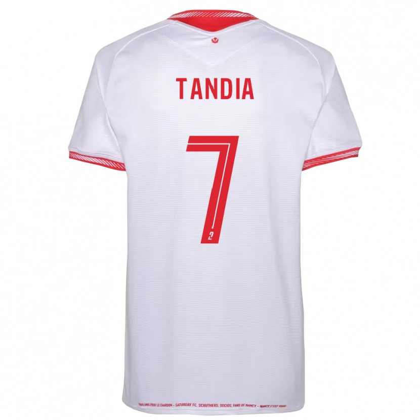 Danxen Donna Maglia Youssouf Tandia #7 Nero Rosso Kit Gara Away 2025/26 Maglietta