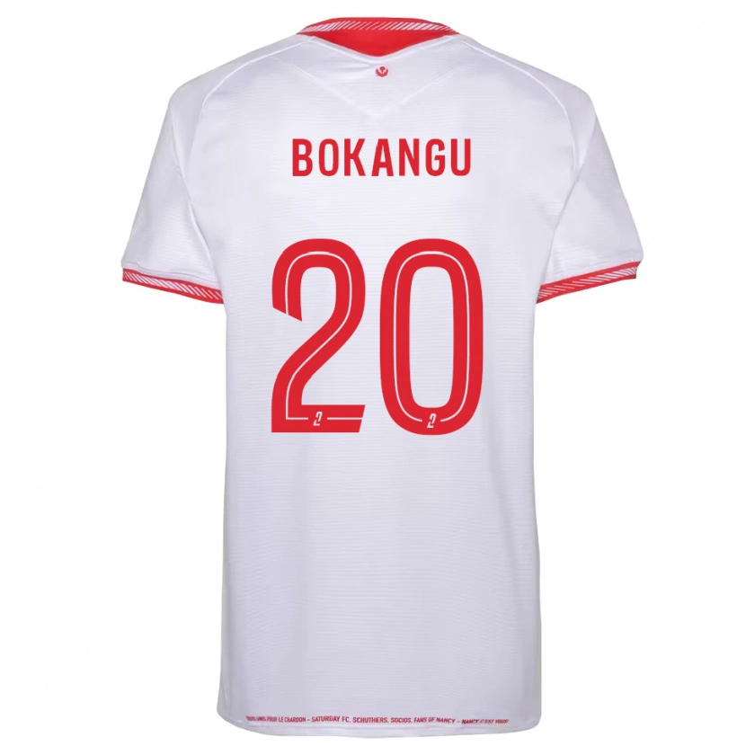 Danxen Donna Maglia Brandon Bokangu #20 Nero Rosso Kit Gara Away 2025/26 Maglietta