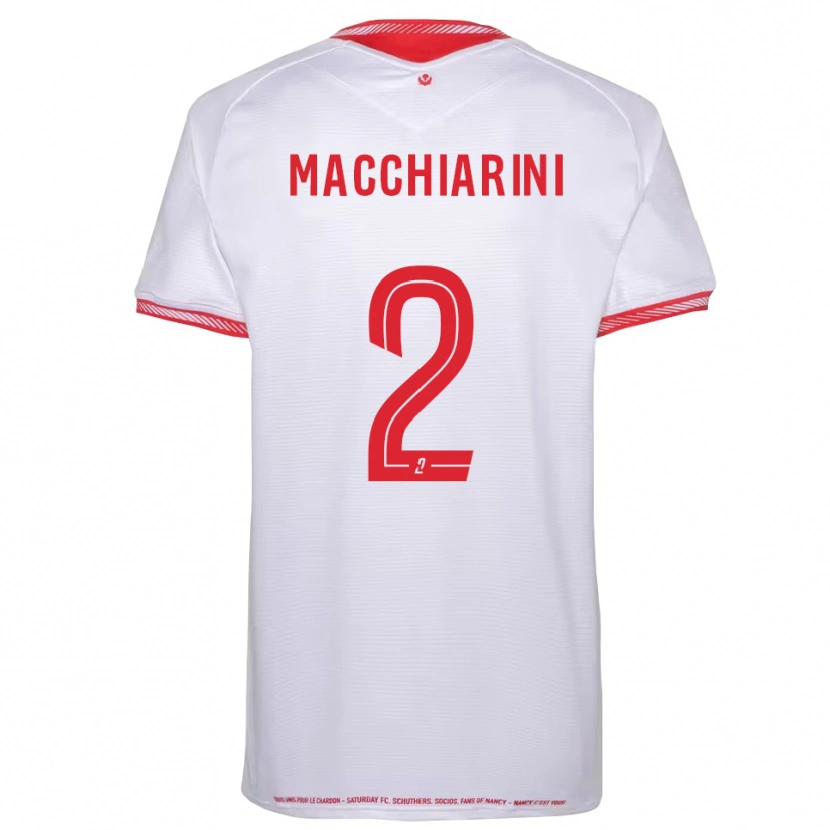 Danxen Donna Maglia Matéo Macchiarini #2 Nero Rosso Kit Gara Away 2025/26 Maglietta