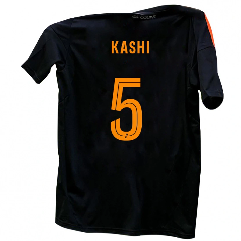 Danxen Donna Maglia Ahmed Kashi #5 Bianco Rosso Kit Gara Away 2025/26 Maglietta