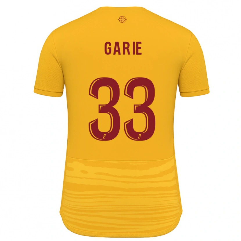 Danxen Donna Maglia Hugo Garie #33 Arancione Bordeaux Kit Gara Away 2025/26 Maglietta