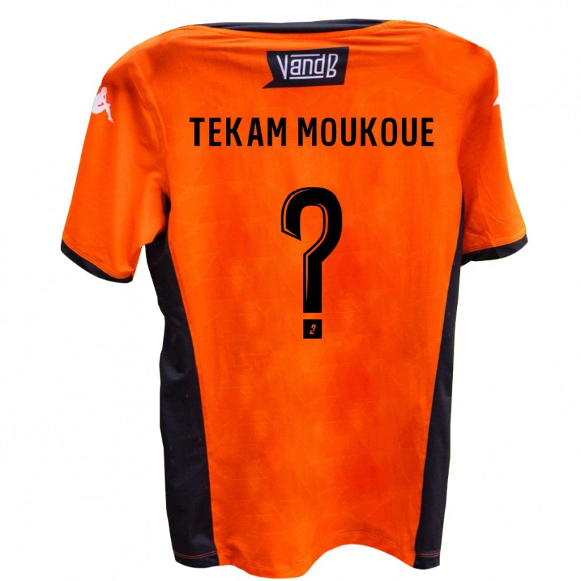 Danxen Donna Maglia Joachim Tekam Moukoue #0 Bianco Nero Kit Gara Away 2025/26 Maglietta
