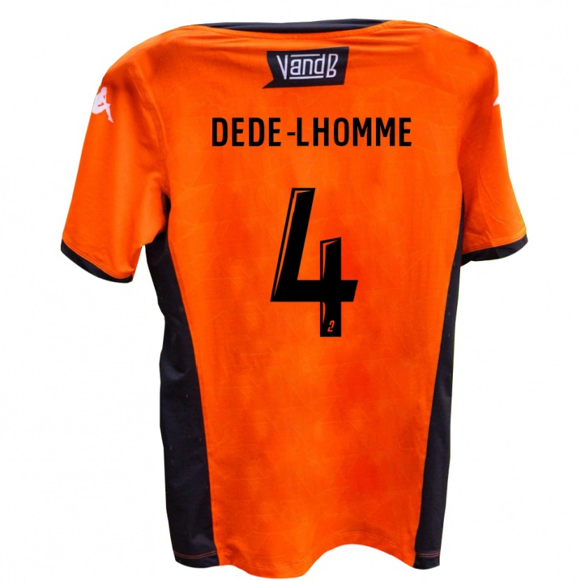 Danxen Donna Maglia Noah Dede-Lhomme #4 Bianco Nero Kit Gara Away 2025/26 Maglietta