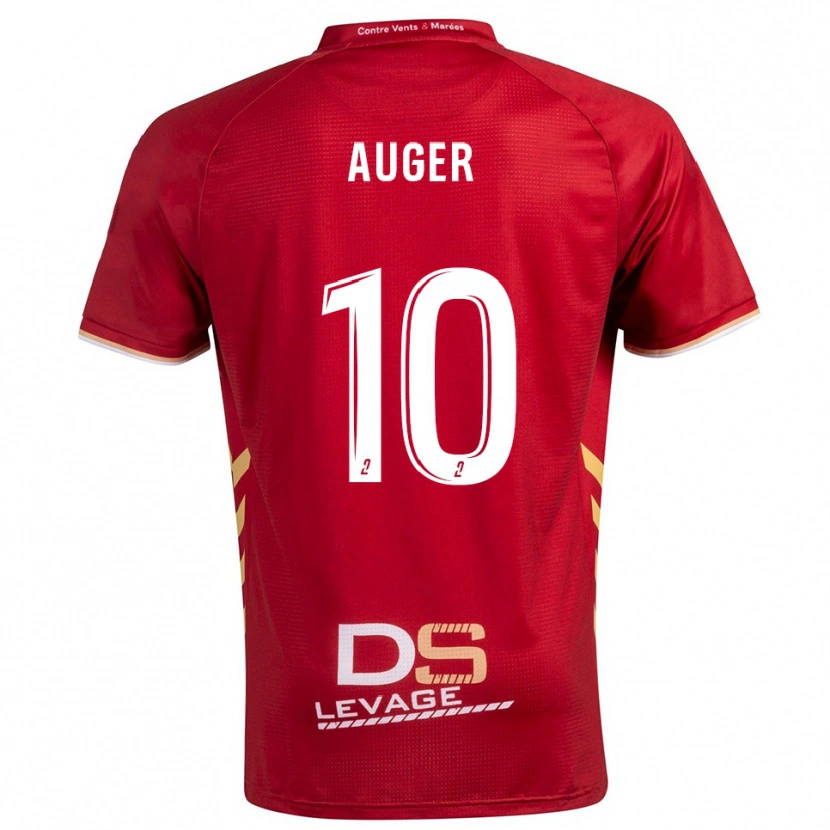 Danxen Donna Maglia Ibrahim Auger #10 Bordeaux Oro Kit Gara Away 2025/26 Maglietta