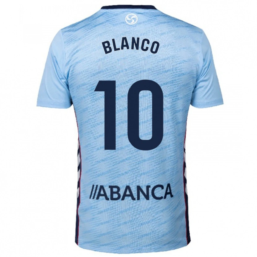 Danxen Bambino Maglia Raul Blanco #10 Azzurro Rosso Kit Gara Home 2025/26 Maglietta