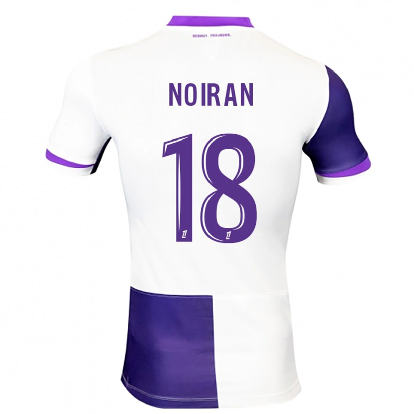 Danxen Bambino Maglia Clara Noiran #18 Viola Bianco Kit Gara Home 2025/26 Maglietta
