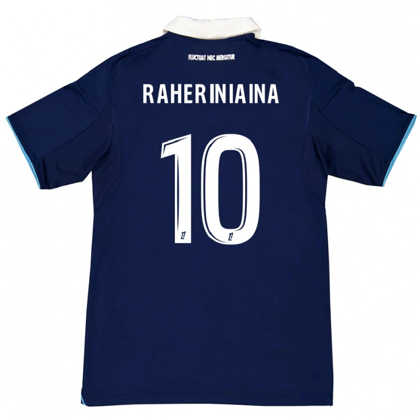 Danxen Bambino Maglia El Hadary Raheriniaina #10 Blu Scuro Bianco Kit Gara Home 2025/26 Maglietta