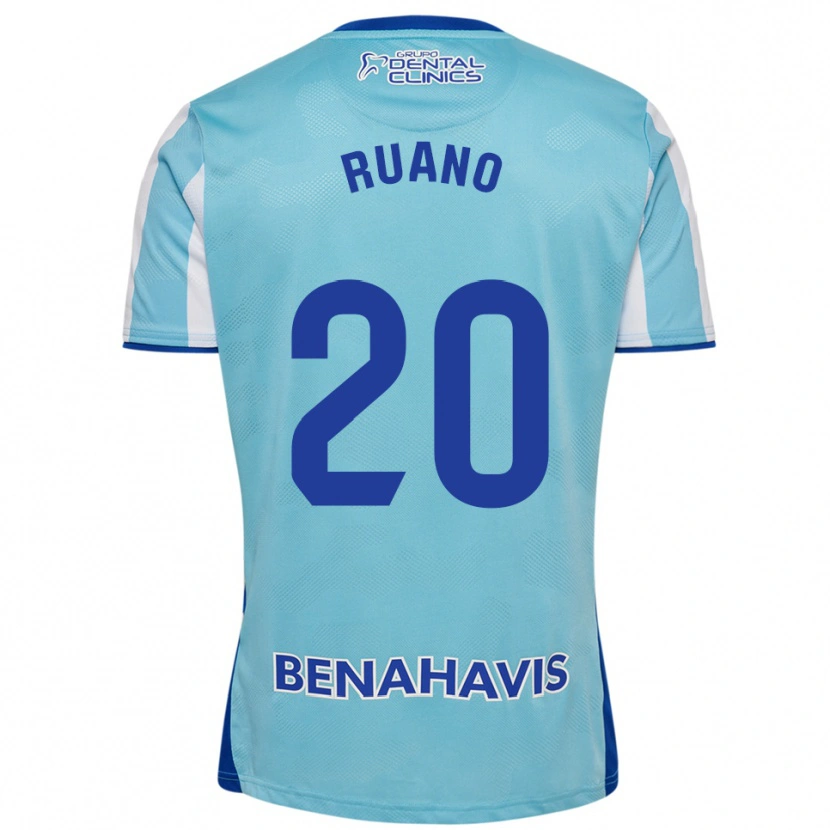 Danxen Bambino Maglia Celia Ruano #20 Azzurro Bianco Kit Gara Home 2025/26 Maglietta