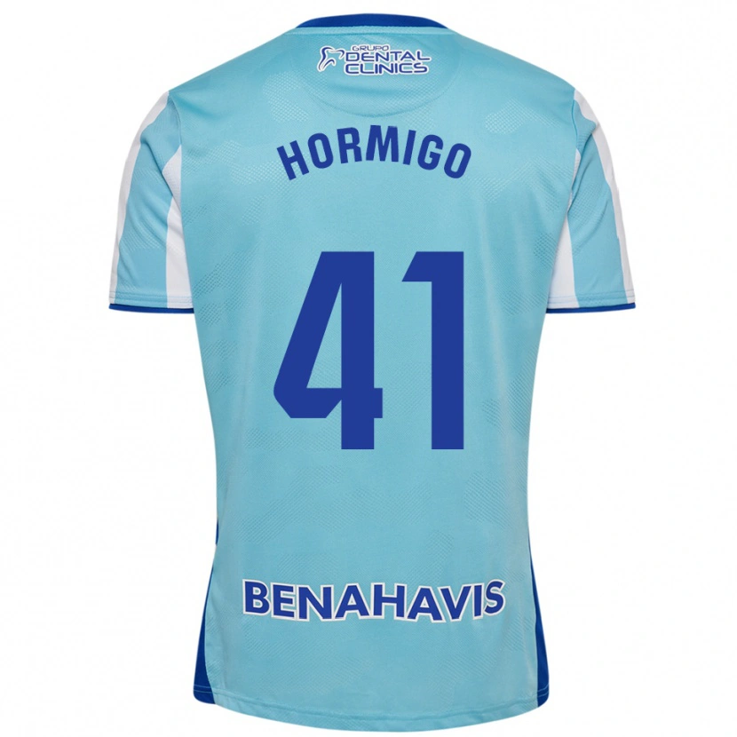 Danxen Bambino Maglia Cintia Hormigo #41 Azzurro Bianco Kit Gara Home 2025/26 Maglietta