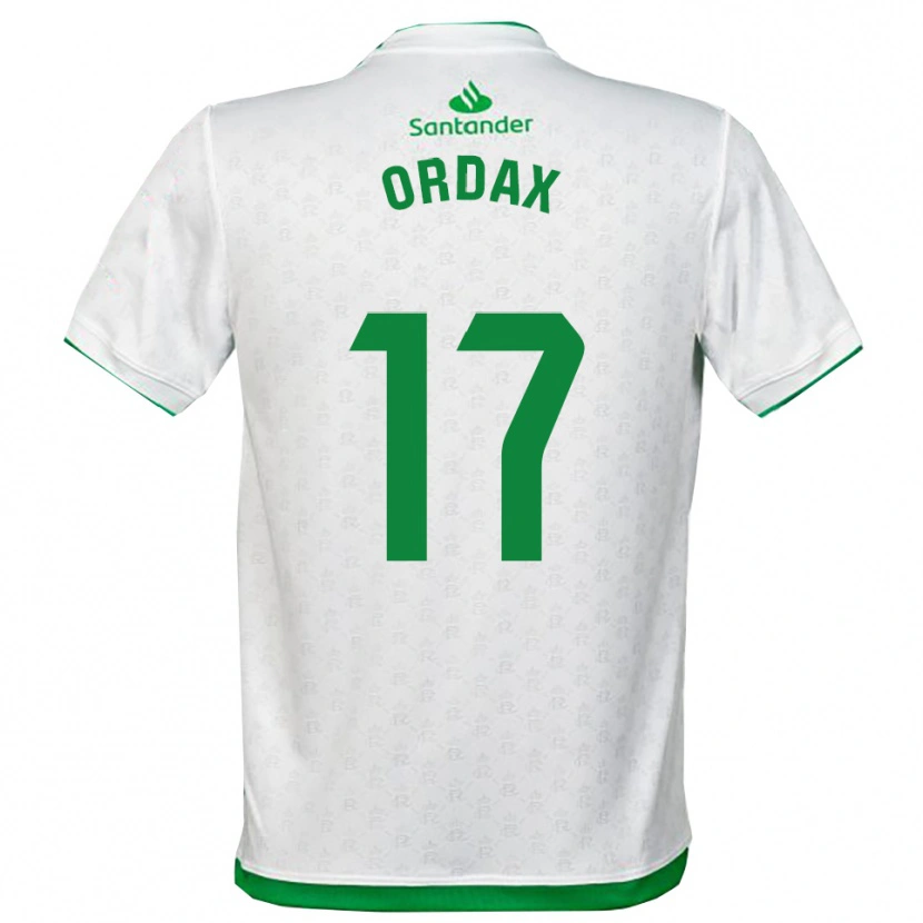Danxen Bambino Maglia Naiara Ordax Ibáñez #17 Verde Bianco Kit Gara Home 2025/26 Maglietta