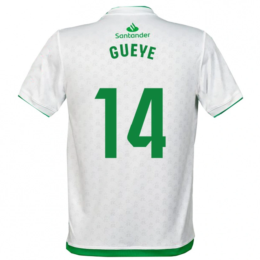 Danxen Bambino Maglia Maguette Gueye #14 Verde Bianco Kit Gara Home 2025/26 Maglietta
