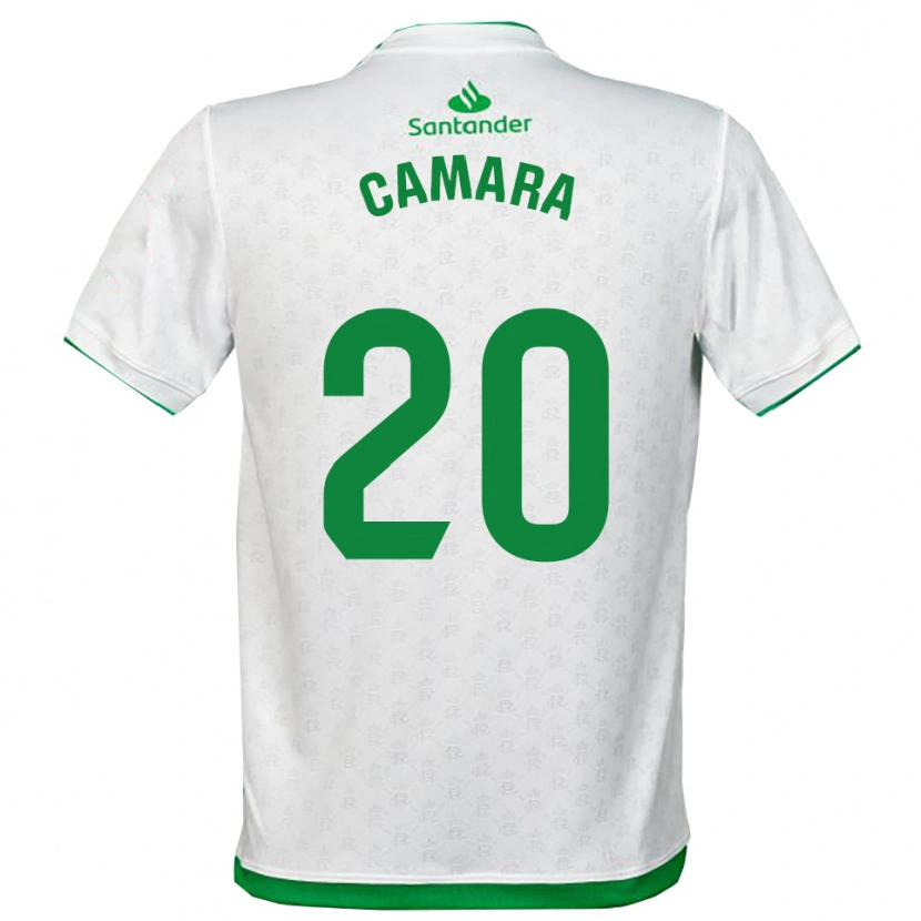 Danxen Bambino Maglia Suleiman Camara #20 Verde Bianco Kit Gara Home 2025/26 Maglietta
