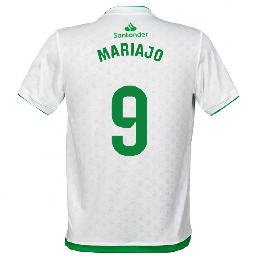 Danxen Bambino Maglia María José Gutiérrez Díaz #9 Verde Bianco Kit Gara Home 2025/26 Maglietta