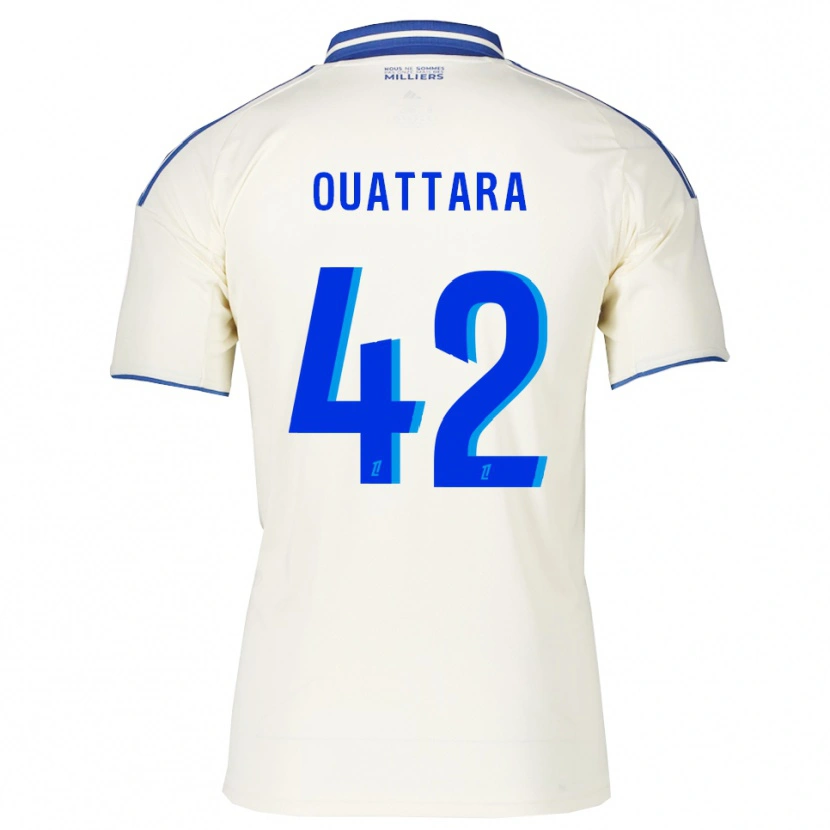 Danxen Bambino Maglia Abdoul Ouattara #42 Champagne Blu Kit Gara Away 2025/26 Maglietta