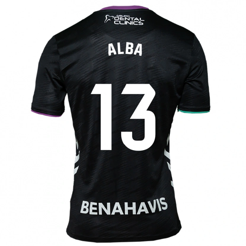 Danxen Bambino Maglia Alba #13 Nero Viola Verde Kit Gara Away 2025/26 Maglietta