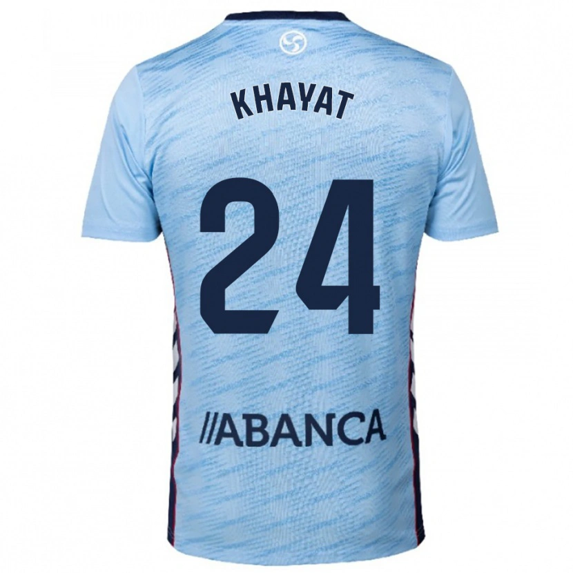 Danxen Uomo Maglia Anthony Khayat #24 Azzurro Rosso Kit Gara Home 2025/26 Maglietta