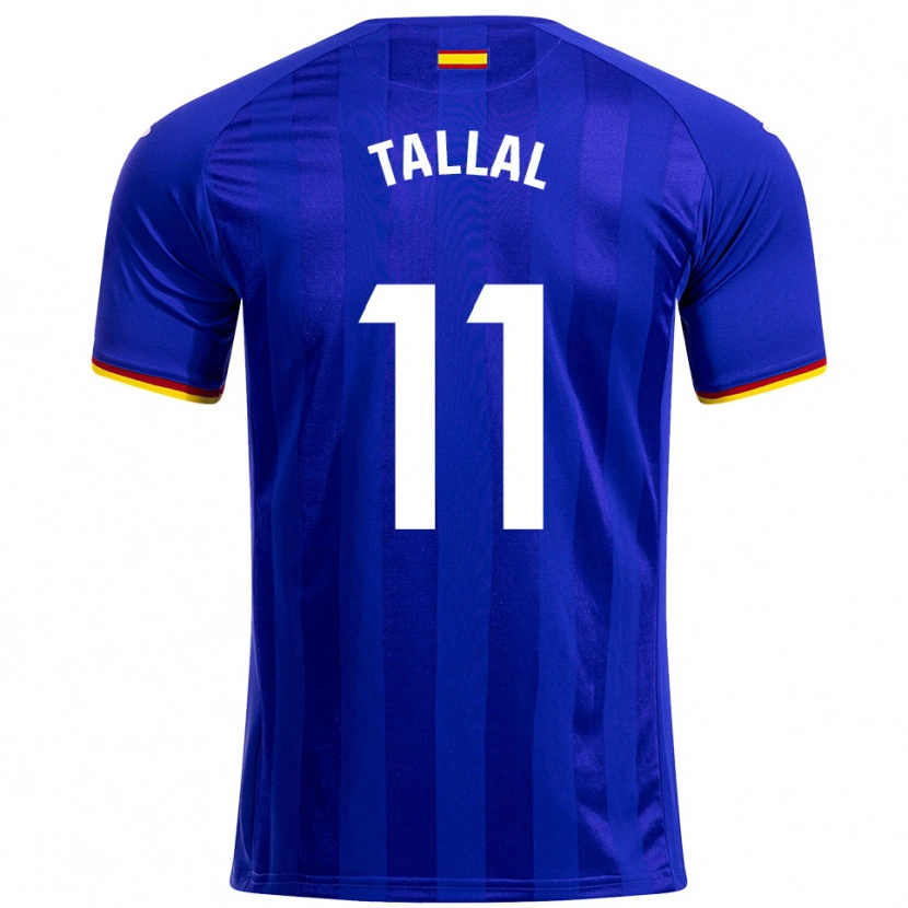 Danxen Uomo Maglia Yassin Tallal #11 Blu Rosso Giallo Kit Gara Home 2025/26 Maglietta