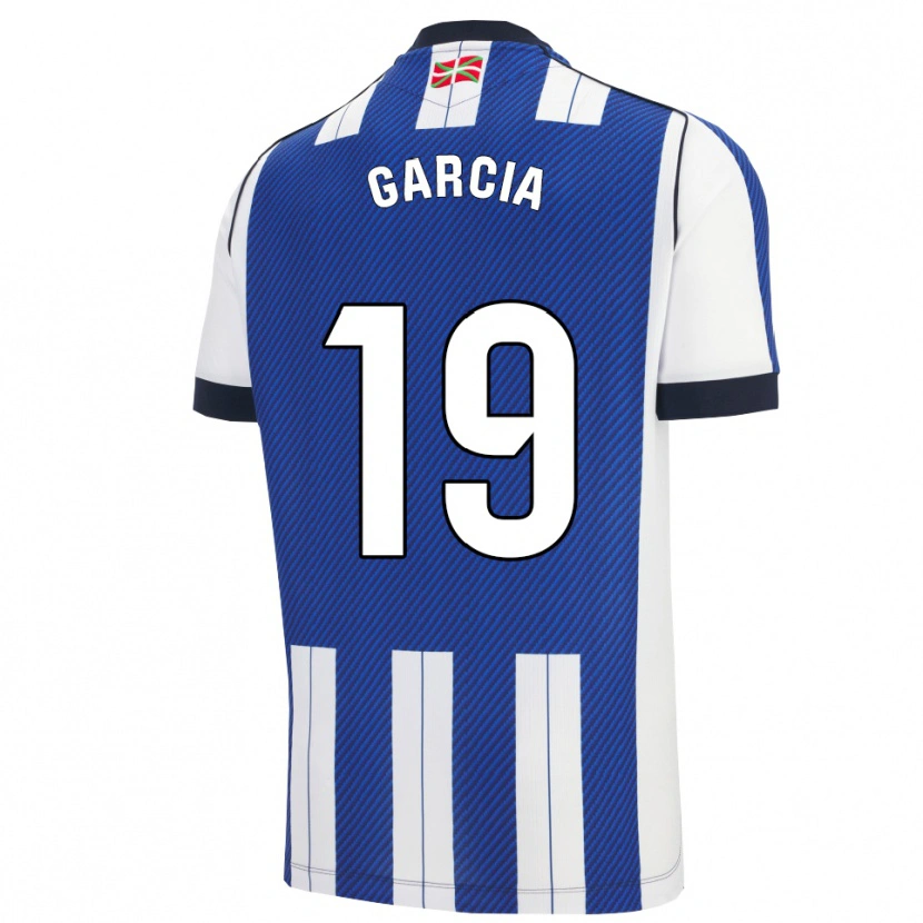 Danxen Uomo Maglia Alex Marchal #19 Blu Bianco Kit Gara Home 2025/26 Maglietta