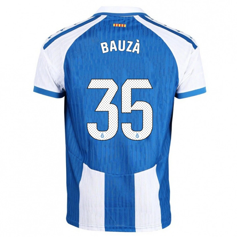Danxen Uomo Maglia Rafel Bauzà #35 Blu Bianco Kit Gara Home 2025/26 Maglietta