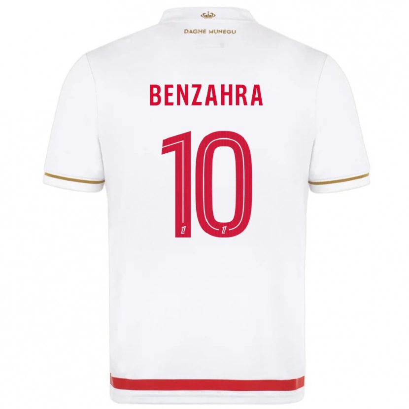 Danxen Uomo Maglia Safouane Benzahra #10 Rosso Bianco Kit Gara Home 2025/26 Maglietta