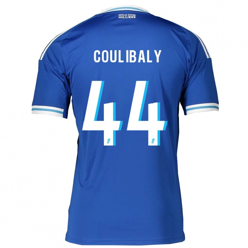 Danxen Uomo Maglia Soumaïla Coulibaly #44 Blu Bianco Kit Gara Home 2025/26 Maglietta