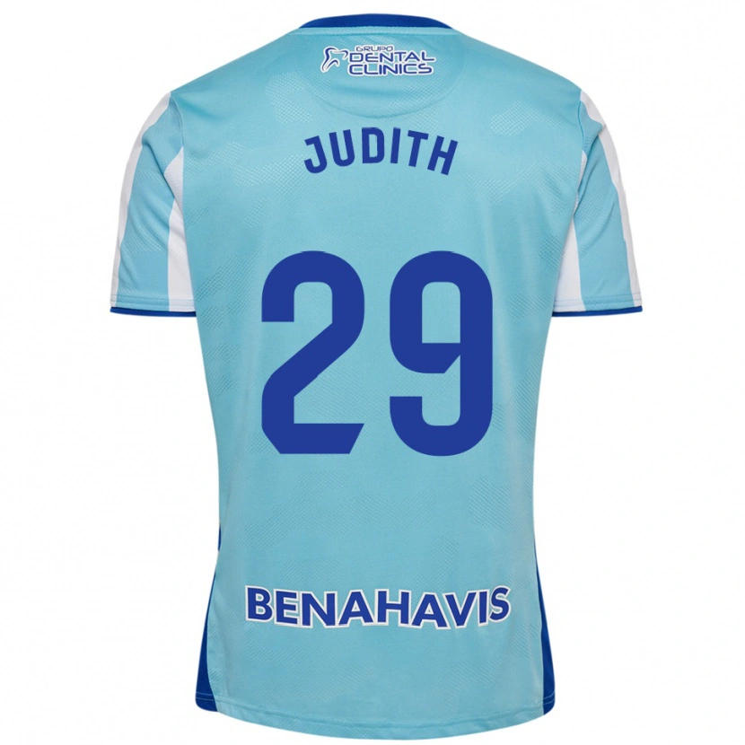 Danxen Uomo Maglia Judith Ruiz Torres #29 Azzurro Bianco Kit Gara Home 2025/26 Maglietta