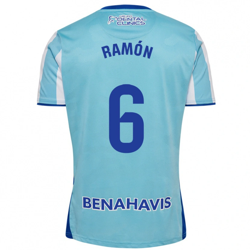 Danxen Uomo Maglia Ramón Enríquez #6 Azzurro Bianco Kit Gara Home 2025/26 Maglietta