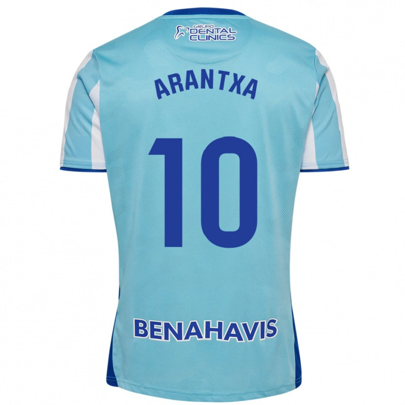 Danxen Uomo Maglia Arantxa Medina Torreblanca #10 Azzurro Bianco Kit Gara Home 2025/26 Maglietta