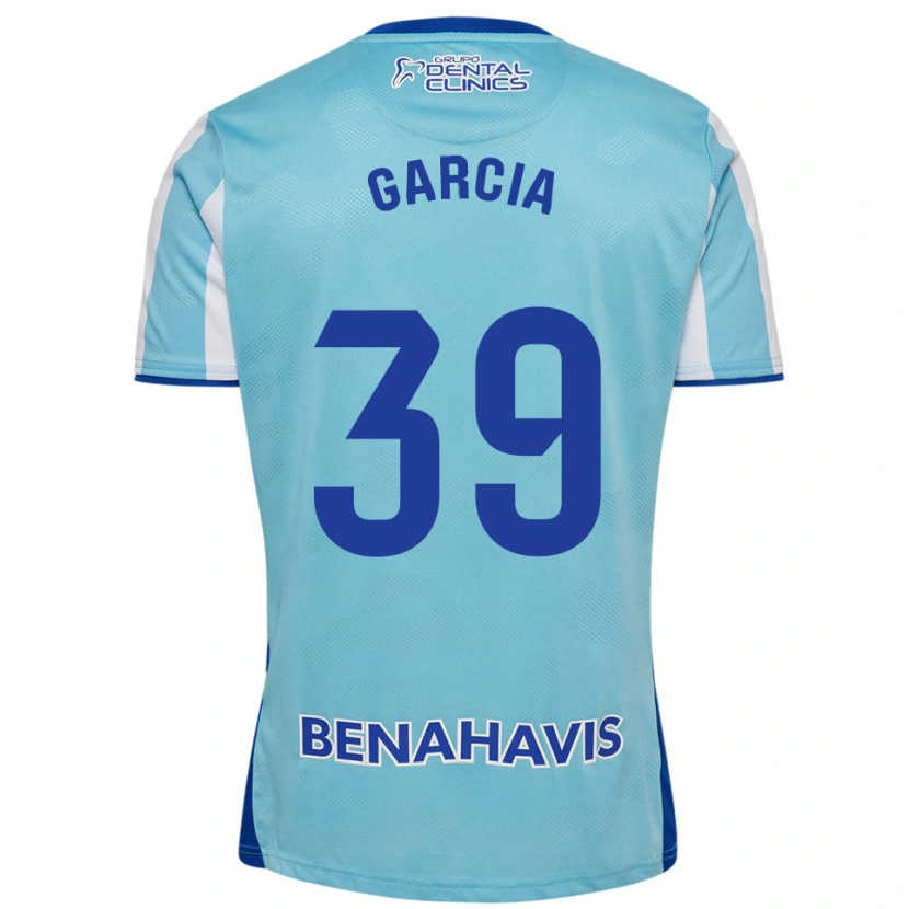 Danxen Uomo Maglia Claudia García #39 Azzurro Bianco Kit Gara Home 2025/26 Maglietta