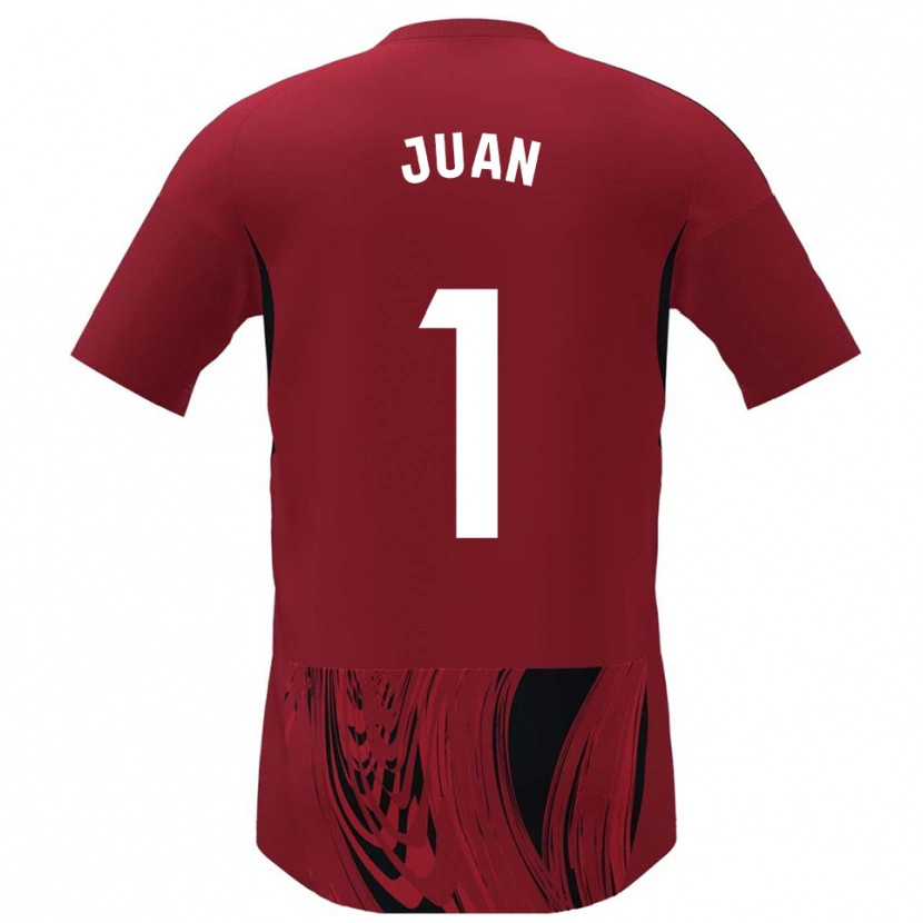 Danxen Uomo Maglia Ramón Juan #1 Rosso Nero Kit Gara Home 2025/26 Maglietta