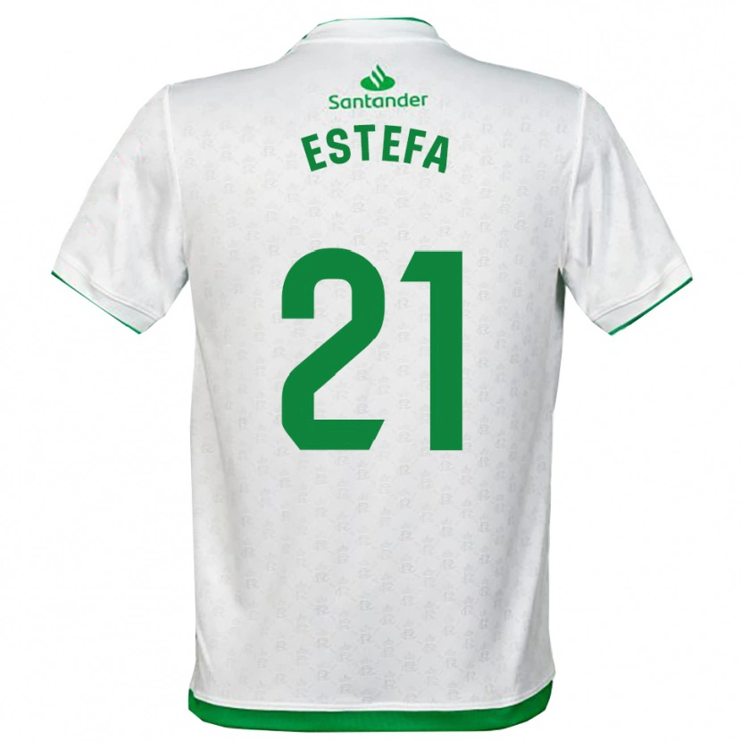 Danxen Uomo Maglia Estefanía Torralba Pareja #21 Verde Bianco Kit Gara Home 2025/26 Maglietta