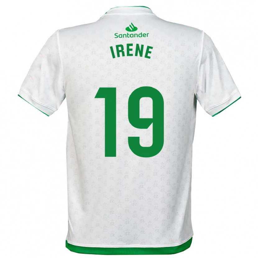 Danxen Uomo Maglia Irene Canal Gómez #19 Verde Bianco Kit Gara Home 2025/26 Maglietta