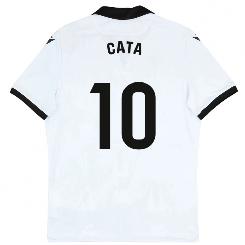 Danxen Uomo Maglia Catalina Roselló #10 Bianco Nero Kit Gara Home 2025/26 Maglietta