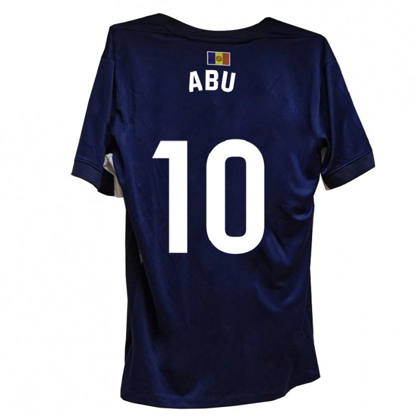 Danxen Uomo Maglia Abu #10 Blu Navy Bianco Kit Gara Home 2025/26 Maglietta