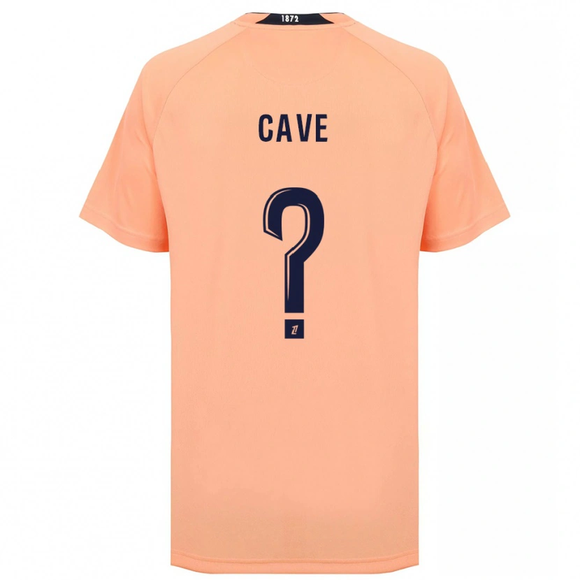 Danxen Uomo Maglia Steven Cave #0 Arancione Blu Navy Kit Gara Away 2025/26 Maglietta