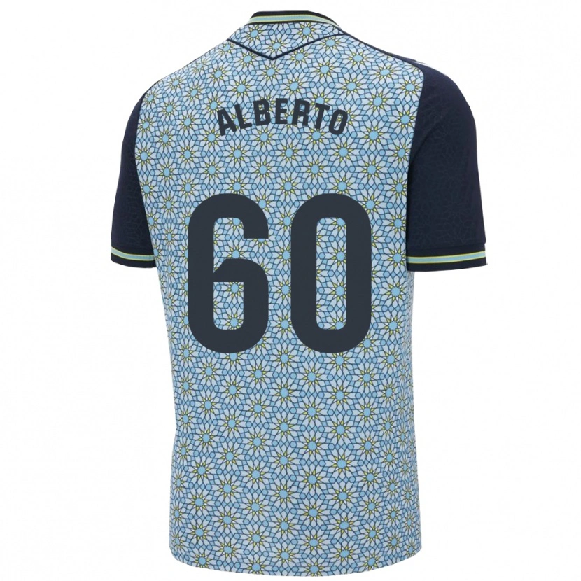 Danxen Uomo Maglia Martim Alberto #60 Blu Blu Scuro Kit Gara Away 2025/26 Maglietta
