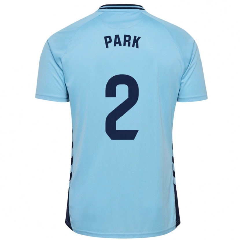 Danxen Uomo Maglia Marvin Park #2 Azzurro Kit Gara Away 2025/26 Maglietta