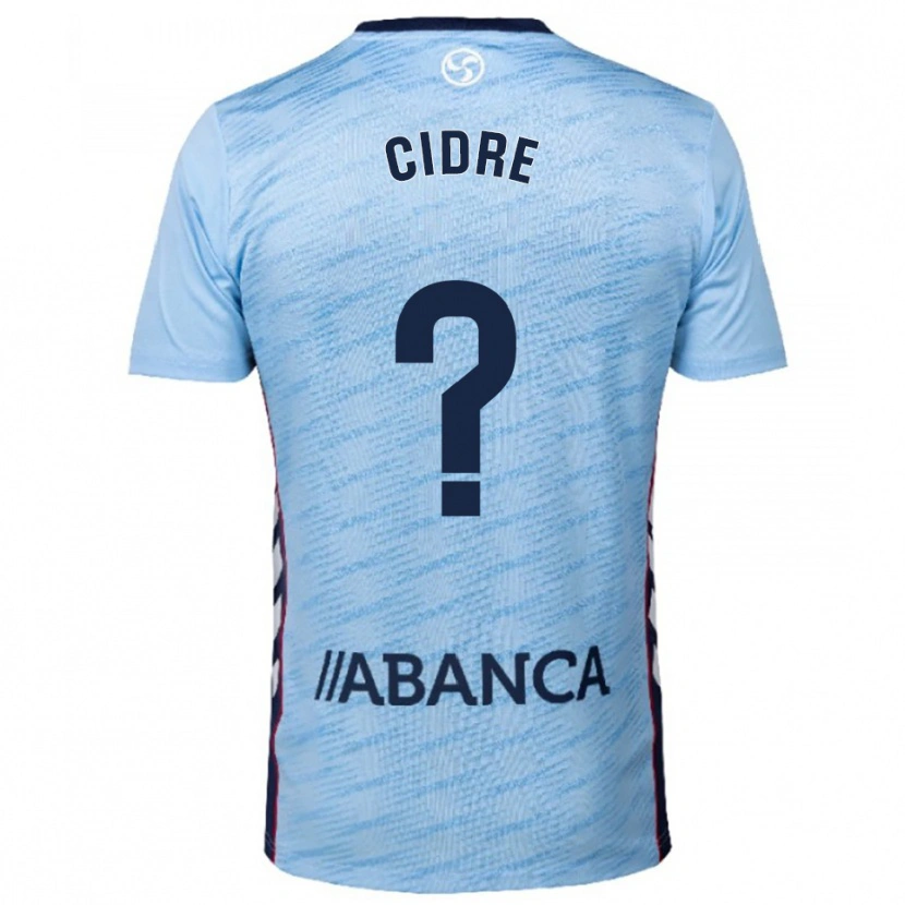 Danxen Donna Maglia Xavier Cidre #0 Azzurro Rosso Kit Gara Home 2025/26 Maglietta