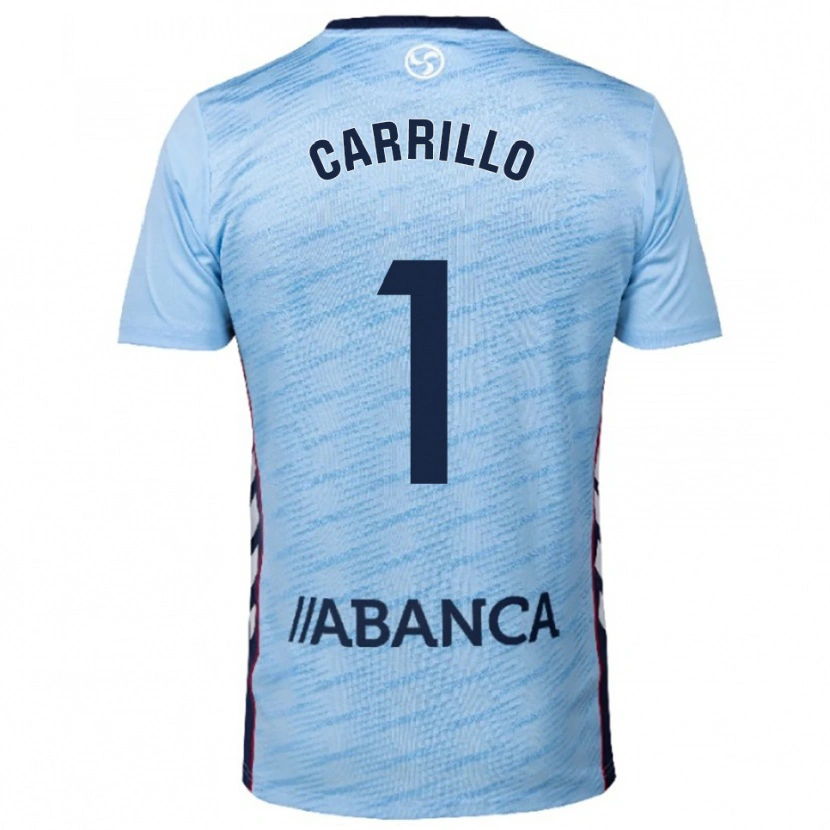 Danxen Donna Maglia Coke Carrillo #1 Azzurro Rosso Kit Gara Home 2025/26 Maglietta